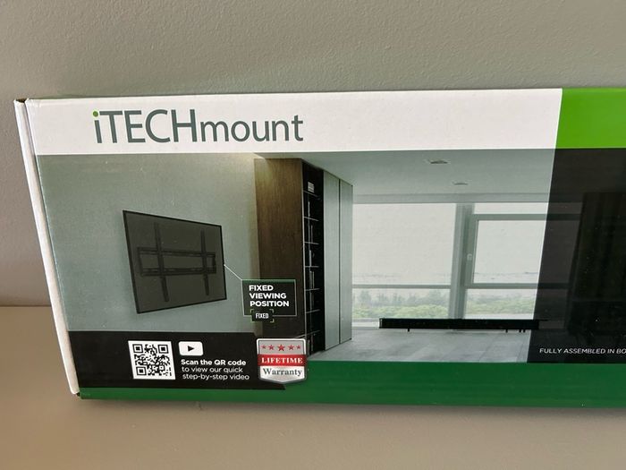 ITechmount TV wall mount, reduced to 25