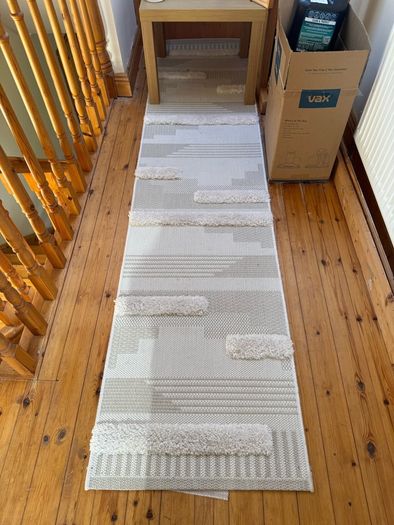 Cream Rug Runner