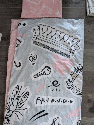 Two Friends Single Duvet Covers