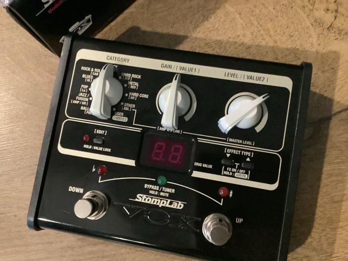 Vox SL1G StompLab IG Guitar Multi-Effects Modelling Pedal box