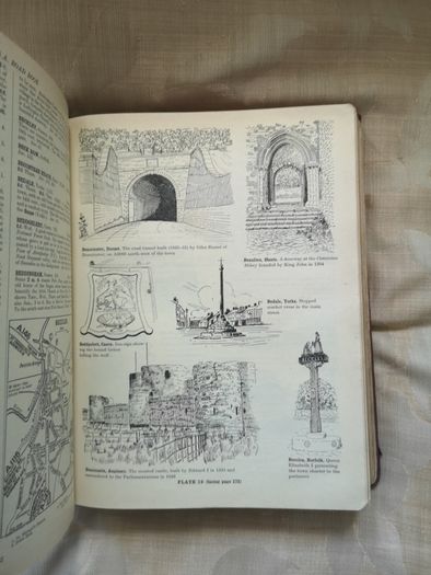 The Illustrated road map of England and Wales