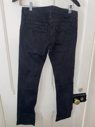 French connection black jeans size 8