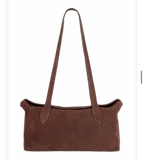 M&S suede bag