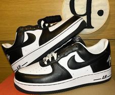 2023 Nike Air Force 1 Terror Squad Qs Blackout UK8.5 (fits UK9)
