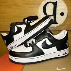 2023 Nike Air Force 1 Terror Squad Qs Blackout UK8.5 (fits UK9)