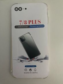 Clear phone case for iPhone 7 Plus