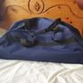 Large nike 2 wheel roller bag 29" long 14" wide 12" depth navy in fab condition Image 4