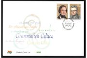 2006 Ireland Celtic Scholars Johann Zeuss (Dounder of Celtic Philolgy) Mairtin O Cadhan (Gaelic Novelist) Commemorative Stamps An Post First Day Cover (FDC)