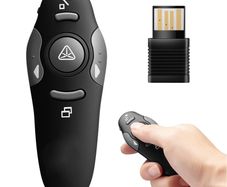 2.4 GHz Wireless Remote Red Laser Pointer Presenter Pointers Pen USB RF Remote Control PPT Powerpoint Presentation