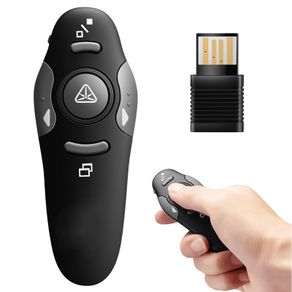2.4 GHz Wireless Remote Red Laser Pointer Presenter Pointers Pen USB RF Remote Control PPT Powerpoint Presentation