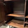 Solid wood bar cabinet with marble top Image 5