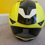 Ducchini Motorcycle Helmet Size L flouro yellow Image 3