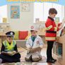 3 in 1 Kids Role Play Costumes, 13 Pieces Fancy Dress up Set for Boys Age 3-7, Birthday Halloween Costumes for Kids & Toddlers Image 5