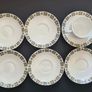 Vintage Mayfair Pottery Fine Bone China Tea Set 6 Cups & Saucers Floral Pattern Image 8