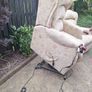 Two dual motor riser recliner electric armchairs Image 5