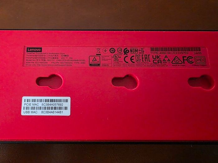 Lenovo thunderbolt 4 Dock