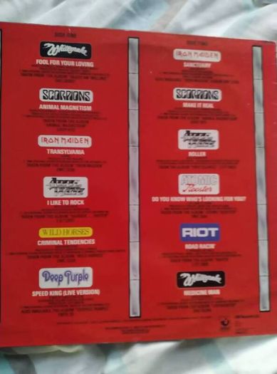 HEAVY - DUTY vinyl LP ... Various compilation  Irish pressing