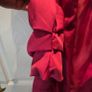 Hot Pink Ruched Sleeve Blazer  size M Image 3