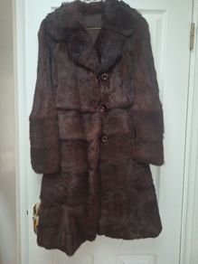 vintage Coney fur coat