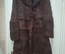 vintage Coney fur coat