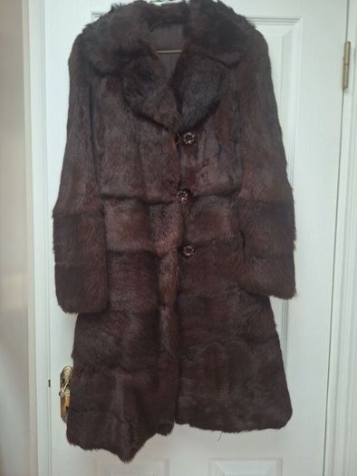 vintage Coney fur coat