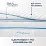 Memory Foam Mattress Topper 140x190 - Double, 5 cm, Washable Cover (Dailydream) Image 6