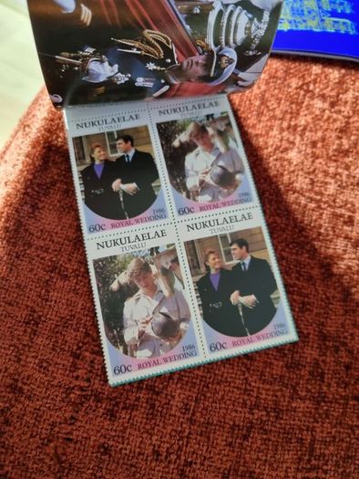 1986 Royal Wedding four booklets