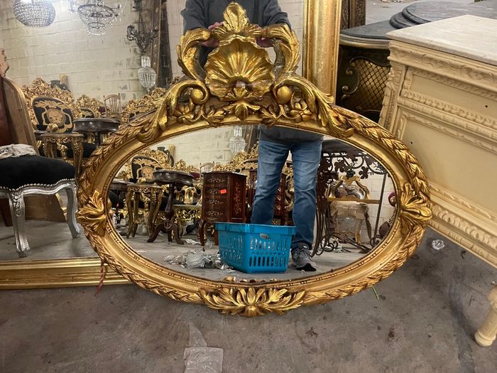 Old Pine framed mirror not great quality but ok and price is cheap