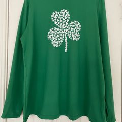 Brand New Green Shamrock Top