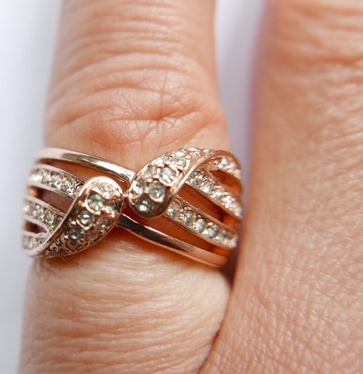Vintage 18K GP Gold Plated Ring size K