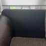 Elegant three piece suite with matching footstool Image 6