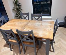 Solid wood table & chairs