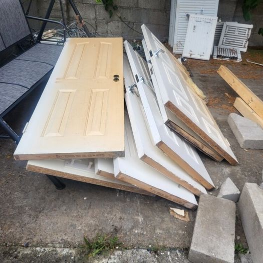 Solid wood doors