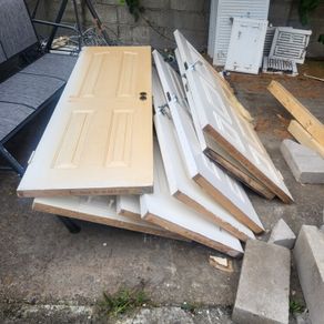 Solid wood doors