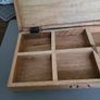 Wooden box 6 compartments Image 2