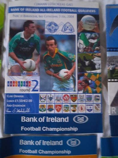 GAA Football Qualifier Programmes Bundle