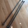 Curtain poles x3 160cm Image 6