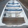 Lake Boat and Boat Trailer Image 3