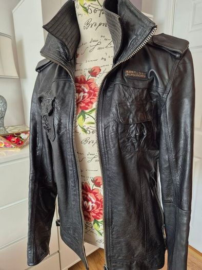 SuperDry Men's Leather Jacket