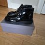 Laura Bellariva Black leather patent ankle boots Image 3