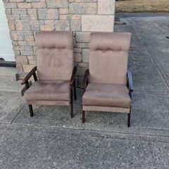 2 fireside chairs