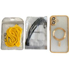 Phone Bundle Lanyard Wrist Strap  Magnetic Case iPhone 13 Pro Max to 16 pro | Brand New