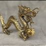 The Dragon And The Pearl - Polished Bronze Image 4