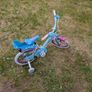 Bike 16 Inch Frozen with Doll Carrier Image 3