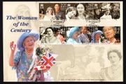 2000 Isle of Man Elizabeth The Queen Mothers Century Commemorative Stamps First Day Cover (FDC)