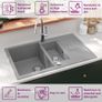 Kitchen Sink Double Basin Image 6
