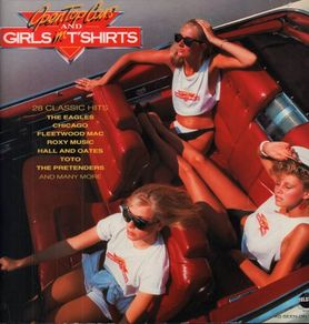 Open Top Cars And Girls In T Shirts Classic Rock Double Vinyl Eagles Toto Fleetwood Mac Clapton