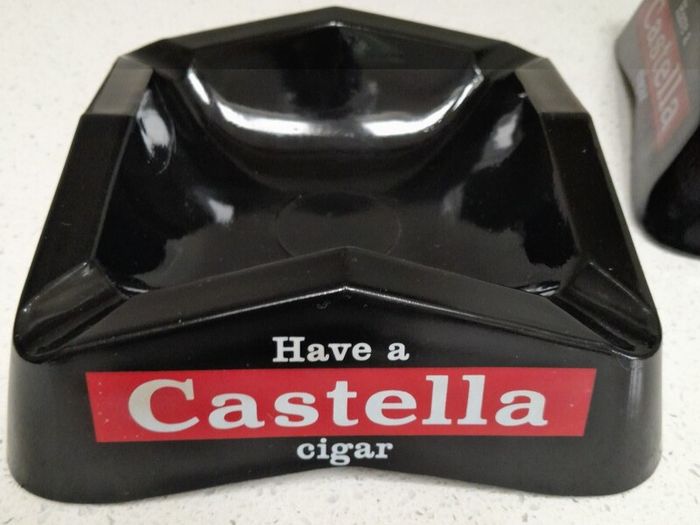 2 Vintage Castella Cigar Ashtrays