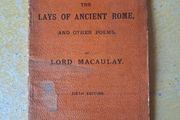 Rare book - The Lays of Ancient Rome by Lord Macaulay