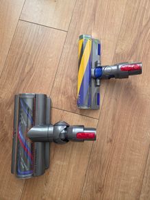 Original Dyson anti tangle and  carbon fibre fluffy optic motorhead, brand new, never used
